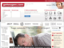 Tablet Screenshot of geheugen.net